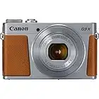 Canon 1718C001 PowerShot G9 X Mark II Digital Camera with Built-in Wi-Fi & Bluetooth (Silver)