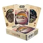 AQUARIUS Star Wars Playing Cards - The Mandalorian 'Baby Yoda' The Child Themed Deck of Cards for Your Favorite Card Games - Officially Licensed Merchandise & Collectibles