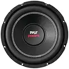 Pyle 12' Car Audio Speaker Subwoofer - 1600 Watt High Power Bass Surround Sound Stereo Subwoofer Speaker System - Non Press Paper Cone, 90 dB, 40 Ohm, 60 oz Magnet, 2 Inch 4 Layer Voice Coil -PLPW12D