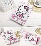 New iPad 7th 8th 9th Generation Case (10.2-inch,2019 2020 2021 Releases), Hello Kitty 360 Protection Multi-Angle Viewing Folio Stand Cases with Auto Wake/Sleep Smart Cover for iPad 7th 8th (Pink)