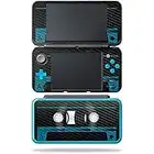 MightySkins Carbon Fiber Skin for Nintendo New 2DS XL - Squad | Protective, Durable Textured Carbon Fiber Finish | Easy to Apply, Remove, and Change Styles | Made in The USA (CF-NI2DSXL-Cassette Tape)