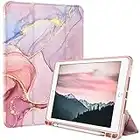 PIXIU comptible with ipad 10.2 case with Pencil Holder 2021& 2019 & 2020 Release,iPad 9th/8th/7th Generation Case,Full Body Protective Filio Smart case Cover with Wake/Sleep Feature