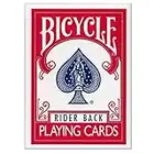 vélo cartes à jouer rouge-Bicycle Playing Cards Red