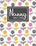 Nanny Daily Log: Simple Baby & Toddler Schedule Tracking Book: Feed, Sleep, Diapers, Activity & Notes, Babysitter Essential Notebook
