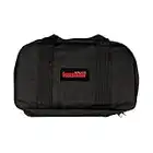 Kershaw Knife Storage Bag (Z997); 13 x 7.5 in. Case with Black Nylon Siding, Black Nylon Straps, 8-Pocket Removable Center Section, Red Logo Embossed Patch and 18 Folding Knife Capacity; 12 oz