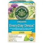 Traditional Medicinals - Organic Everyday Detox Lemon Herbal Tea (Pack of 1) - With Stinging Nettle & Burdock Root to Remove Accumulated Waste from the Body - 16 Tea Bags Total