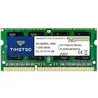 Timetec Hynix IC 8GB DDR3L 1600MHz PC3-12800 Unbuffered Non-ECC 1.35V CL11 2Rx8 Dual Rank 204 Pin SODIMM Laptop Notebook Computer Memory RAM Module Upgrade (8GB)