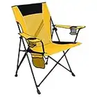 Kijaro Dual Lock Portable Camping Chairs - Enjoy the Outdoors with a Versatile Folding Chair, Sports Chair, Outdoor Chair & Lawn Chair - Dual Lock Feature Locks Position – Izamal Yellow