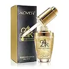 24K Gold Essence Collagen Face Serum Moisturizer Enriched with Vitamin C Serum, Vitamin E Cream for Skin care with Hyaluronic Acid Serum 1 FL OZ (30mL)