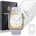 [8 Pack ] LK Screen Protector for Apple Watch Series 8/7 41mm, Self-Healing TPU Material for iWatch 8/7 41mm Screen Protector, Scrathes-Resistant, Bubble-Free, HD Clarity, Anti-Glare, Transparent