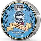 Viking Revolution Tattoo Creme Frisches Tattoo für Vor, Während & Nach der Tätowierung - Natürliche Tattoo Pflege - Feuchtigkeitsspendende Lotion zur Unterstützung der Hautheilung (1 Pack)