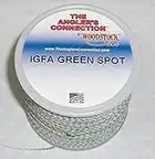 Woodstock Fishing Line IGFA Braided Dacron Green Spot 16#- 500 Yards