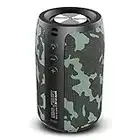 ZEALOT Cassa Bluetooth, Altoparlante Portatile, Outdoor, Bluetooth 5.0, Impermeabile, Stereo Rumoroso, Bassi Incredibili, 1500 Minuti Tempo di gioco con AUX/TF/USB per viaggi a casa