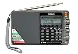 Tecsun PL880 Portable Digital PLL Dual Conversion AM/FM, Longwave & Shortwave Radio with SSB (Single Side Band) Reception, Color Silver