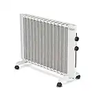 De'Longhi Mica Panel Heater, Rooms up to 250 sq. ft, White