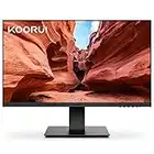 KOORUI 24 Inch Business Computer Monitor Full HD 1920 x 1080p VA Display 75Hz 3000:1 Contrast Ratio with HDMI, VGA, Frameless, 75 x 75 mm VESA Mountable, Ergonomic Tilt, Black