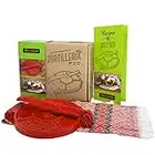 Verve Culture Authentic Tortilleria Kit - 8" Cast Iron Tortilla Press