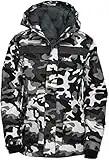 Arctix Men's Performance Tundra Jacket With Added Visibility, A6 Camo Black, X-Large Tall