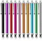 Stylus Pens for Touch Screens, LIBERRWAY Pen 10 Pack of Pink Purple Black Green Silver Universal Screen Capacitive Compatible with Kindle ipad iPhone Samsung