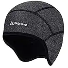 HIKENTURE Wintermütze | Winddichte Fahrrad Mütze Winter | Warm Bike Cap | Helm-Unterziehmütze Herren/Damen für Fahrradhelm Skihelm Kletterhelm | Sport Mütze für Radfahren Skifahren Laufen Outdoor