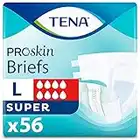 Tena ProSkin Unisex Incontinence Adult Diapers, Maximum Absorbency, Large, 56 ct