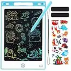 Sciphylia Tablette D'écriture LCD Coloré 8.5 Pouces Tablette Dessin pour Enfants Tableau Portable de Dessin Effaçable, électronique Planche à Dessin Numérique Jouet Educatif pour Garçons Filles, Bleu