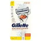 Gillette SkinGuard Sensitive Hoja de Afeitar y 2 Recambios