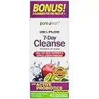 Detox Cleanse, Purely Inspired 7 Day Cleanse and Detox Pill, Acai Berry Cleanse, Whole Body Cleanse Detox for Women & Men, Body Detox with Senna Leaf & Digestive Enzymes, 42 Acai Berry Capsules