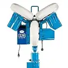 Jugs BP3 Baseball Pitching Machine with Changeup - State of The Art 3 Wheel Pitching Machine, 40-90 mph Pitch Speeds, Realistic 64” Delivery Height, Throws 9 Pitches at The Turn of a Dial