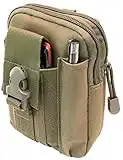 Outdoor Saxx® – Sac de ceinture tactique, sac de transport pour équipement, téléphone portable, smartphone, GPS, tracker MP3, couteau, kaki/beige