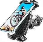 Oldowl Bike Phone Mount, Motorcycle Phone Mount - Bicycle Phone Holder Handlebar Clamp for Cycling, Bike Motorcycle Accessory Mount Compatible with iPhone 14 Pro Max/14 Plus/13/12, Galaxy S22/Note20