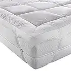 AR'S HOTEL QUALITY(Microlite) MICRO FIBER MATTRESS TOPPER THICK 5 CM,BOX STITCHED,ANTI ALLERGENIC (Single)