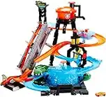 Hot Wheels Cocodrilo Destructor, pista de coches de juguete (Mattel FTB67)