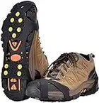 Aliglow Ice Snow Grips Over Shoe/Boot Traction Cleat Spikes Anti Slip Footwear