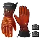 Guantes Calefactables,Guantes Calefactables Moto con 7.4V 2500mAh Batería Recargable, Guantes Térmicos de Invierno para Hombres, Guantes con Calefacción para Motocicleta Esquí Caza Pesca Ciclismo