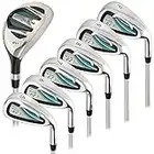 Ram Golf EZ3 Damen Eisenset für Rechtshänder, Gr. 5-6-7-8-9-PW-SW, Hybrid, inklusive