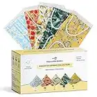 WECARE Disposable Face Mask Individually Wrapped - 50 Pack, Spring Print Masks - 3 Ply