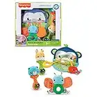 Fisher-Price HFJ92 - Geschenkset Sinne Entdecken, Spielset mit Aktivitätsspielzeugen Babyspielzeug, ab 3 Monaten