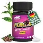 FOKUS Koffeintabletten mit L Theanin für maximalen Focus, Leistung und Produktivität | Qualitätssieger 2022 | 90 x 200mg | L Theanin Koffein Kapseln aus Guarana für Sport, Arbeit und Studium