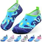 DigiHero Kids Water Shoes-Quick Dry Non-Slip Water Skin Barefoot Swim Water Shoes Children Aqua Socks for Beach Pool for Boys,Girls,Toddler, Infant