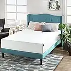 Zinus 12 Inch Green Tea Memory Foam Mattress / CertiPUR-US Certified / Bed-in-a-Box / Pressure Relieving, King, White