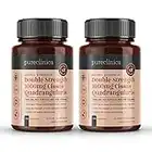 Double Strength Cissus Quadrangularis 1000mg x 360 Veggie Capsules (2 Bottles of 180 Caps) - 1 Years Supply!