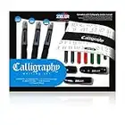 Zieler Calligraphy Pen Set - Complete 3 Pen 17-piece Calligraphy Writing Set Free-flowing pens with soft rubber finger grip ● Suitable for all levels