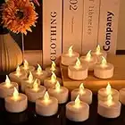 Tea Light, 150 Pack Flameless LED Tea Lights Candles Flickering Warm Yellow 200+ Hours Battery-Powered Tealight Candle. Ideal for Party, Wedding, Birthday, Gifts and Home Decoration (150 Pack)