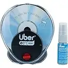 Uber Radial CD & DVD Cleaning System, Works with Blu-ray Discs, Includes Cleaning Solution, Great for Movies, Home Videos, Xbox and Playstation Games, PC Games, and Music, Black, 27308