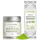 80g (40g Tin & 40g Refill) ORGANIC Matcha Green Tea Powder Japanese CEREMONIAL Grade from Uji Kyoto