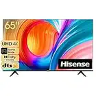 Hisense 65A60GV - 65 inch 4K Ultra HD Dolby Vision HDR10 VIDAA Smart TV with Bluetooth, DTS TruSurround, 3HDMI(Canada Model) 2022 Black