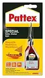 Pattex PXSM1 Spezialkleber Modellbau, für Kunststoff, Flasche mit 30 g