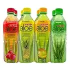 Iberia Aloe Vera Drink with Pure Aloe Pulp, Variety, (Pack of 8) 2 x Original, 2 x Mango, 2 x Pineapple, 2 x Strawberry