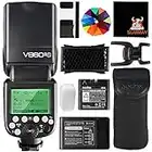 GODOX V860II-S TTL Camera Flash 1/8000s HSS GN60 with Rechargeable Battery External Flash Speedlight for Sony Cameras (V860II-S)